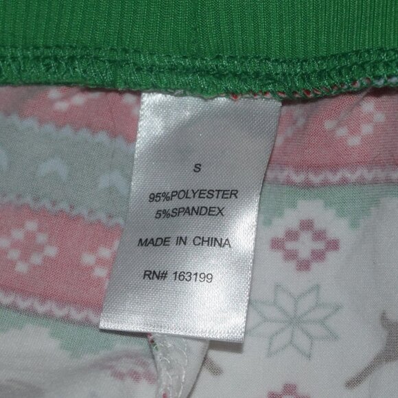 Very Soft Lightweight Women's Sz S Christmas Pajamas Pajama Bottoms - LIKE NEW - Picture 2 of 6